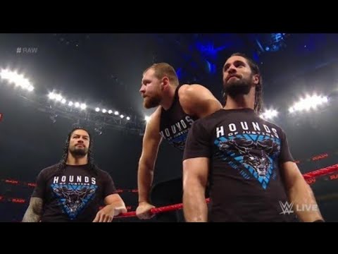 Wwe raw 11march 2019 Romans reigns Ambrose Seth Rollins | Monday night