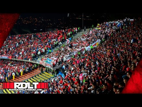 "River 3 - DIM (col)1. Así se vivió el partido en Medellín." Barra: Los Borrachos del Tablón • Club: River Plate