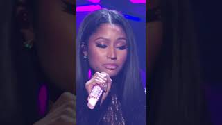 When Nicki’s backup singer WOULDN’T STOP SINGING 😂😭 #nickiminaj #shorts #viral