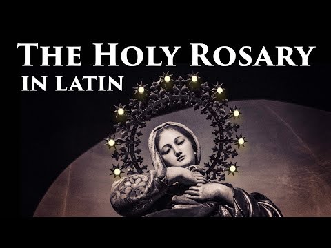 Rosary in Latin (Joyful Mysteries)
