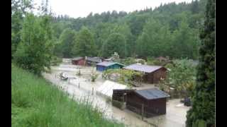 preview picture of video 'Traunstein Hochwasser 02.06.2013'