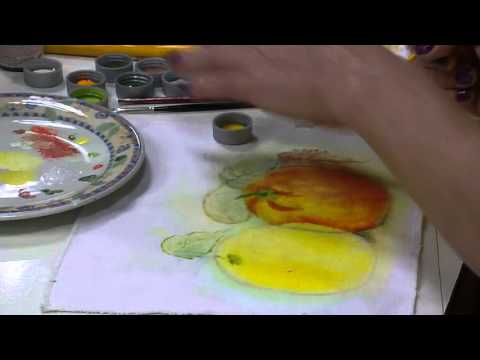 Mulher.com - 08/01/2016 - Pintura em guardanapo - Farides Moretti PT2