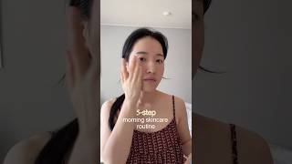 Download lagu 5-step Korean morning skincare routine 🤍 #shorts mp3