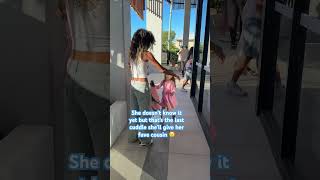 Saying goodbye isn’t easy 😢