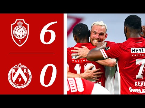 HIGHLIGHTS | RAFC 6-0 KV Kortrijk | #JPL speeldag 3 | 2023-2024
