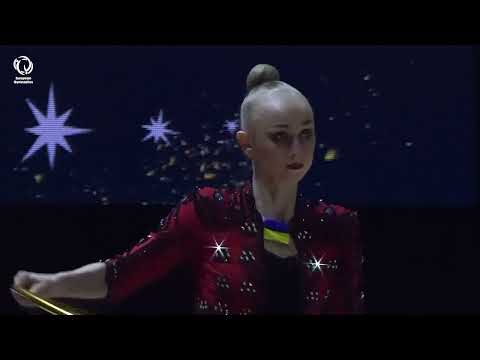 Viktoriia Onopriienko (UKR) - 2023 Rhythmic European Champion, hoop