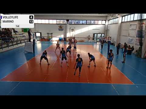 22-23 U15 VolleyLife vs Marino  - 04/04/2023