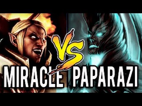 Miracle- Vs Paparazi - 9k Vs 10k MMR Doesn't Matter