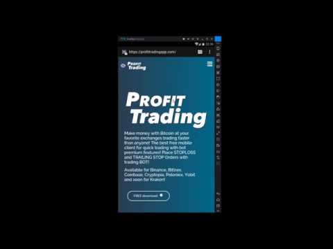 ProfitTradingApp for HitBTC Video