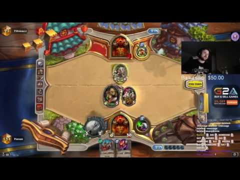 Hearthstone Forsen Vs Fibonacci Warrior Mirror Match