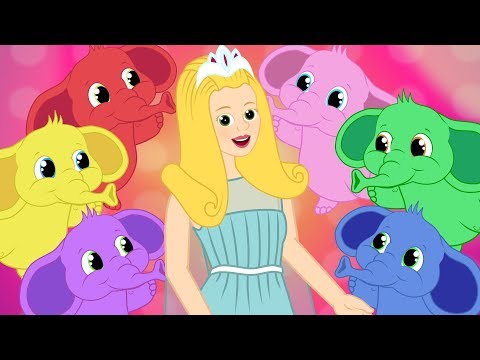 Um Elefante se Balançava com A Bela Adormecida - Musica Infantil com Os Amiguinhos
