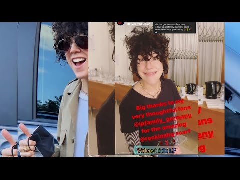 LP Preparing for his concert in Germany 🇩🇪 ❤️