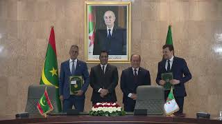 Algérie-Mauritanie : Signature de plusieurs accords de coopération