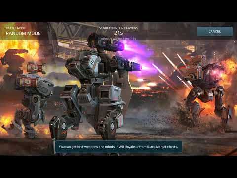 War Robots Test bots - Ryker, Blitz, Invader