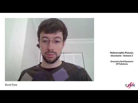 Brent Pym: Holomorphic Poisson structures - lecture 2