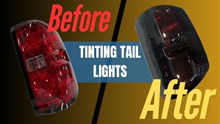(E 21) How to Tint Tail Lights: Tinting Tail Lights | Factory Results with a Custom Look!