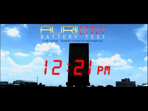 AURII Envy by Firefly Mobile - Battery test