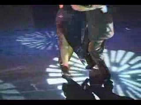  Carlos Gavito  and  Marcela Duran  are  dancing  to  the  tango  "  Pata Ancha  "