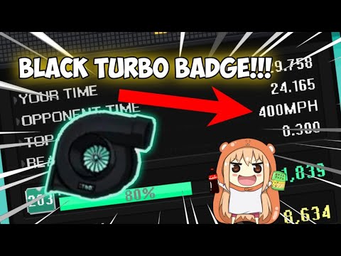 How to get the Black Turbo Badge in Pixel Car Racer (400MPH BADGE)