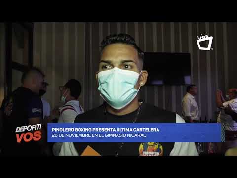 Pinolero Boxing anuncia su última cartelera del año