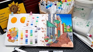 New Ohuhu Products, One Point Perspective & Marker Coloring Tips!