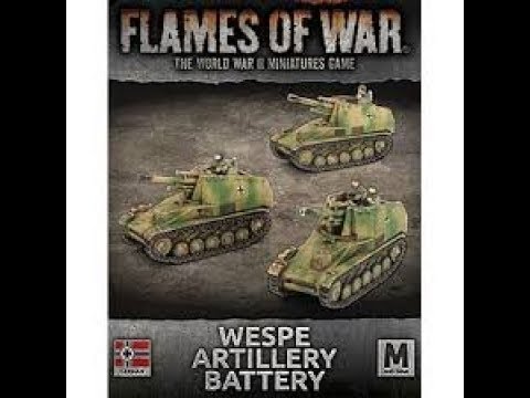 GBX132  (3) WESPE ARTILLERY BATTERY - Painting/Weathering