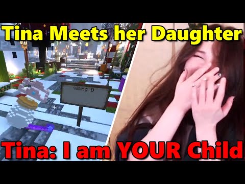 TinaKitten Meets Daughter for First Time & Reunites in QSMP Minecraft