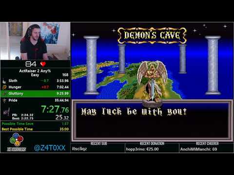 ActRaiser 2 Any% Easy - 35:30