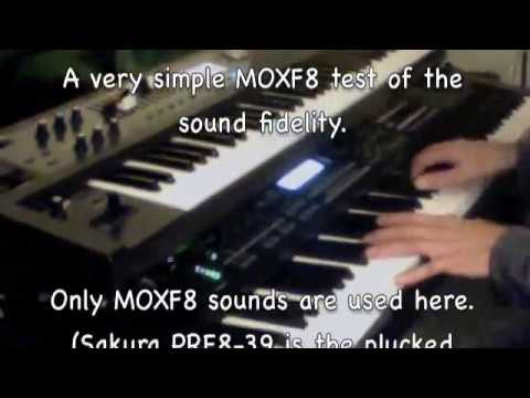 Yamaha MOXF8 ~ It sounds like a Motif XF! (sound fidelity demo)