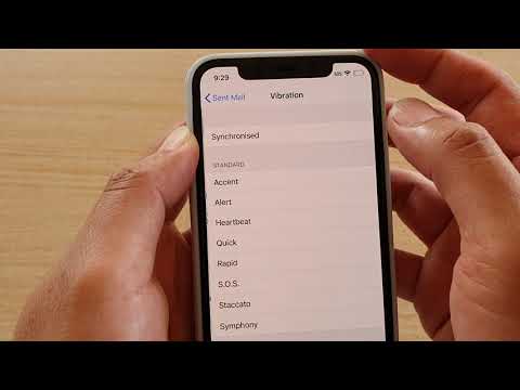 iPhone 11 Pro: How to Turn Off Sent Mail Vibration / Change Vibration Pattern