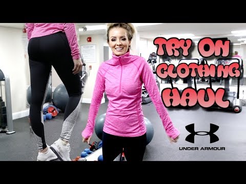 Under Armor Clothing Try On Haul 2019 | Annelise Jr