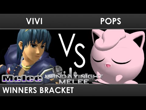 MNM 321 - Vivi (Marth) VS Pops (Jigglypuff) - Winners Bracket - SSBM
