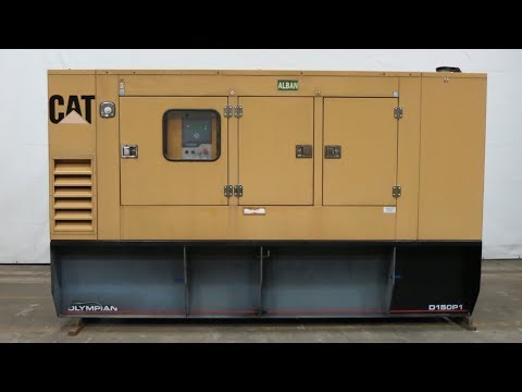 Caterpillar / Olympian D150P1 diesel generator 183 Hrs, '02 - CSDG # 2123