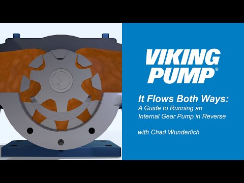 Running Internal Gear Pumps in Reverse