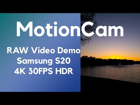 Sunset Bike Ride: MotionCam Demo [4K HDR]