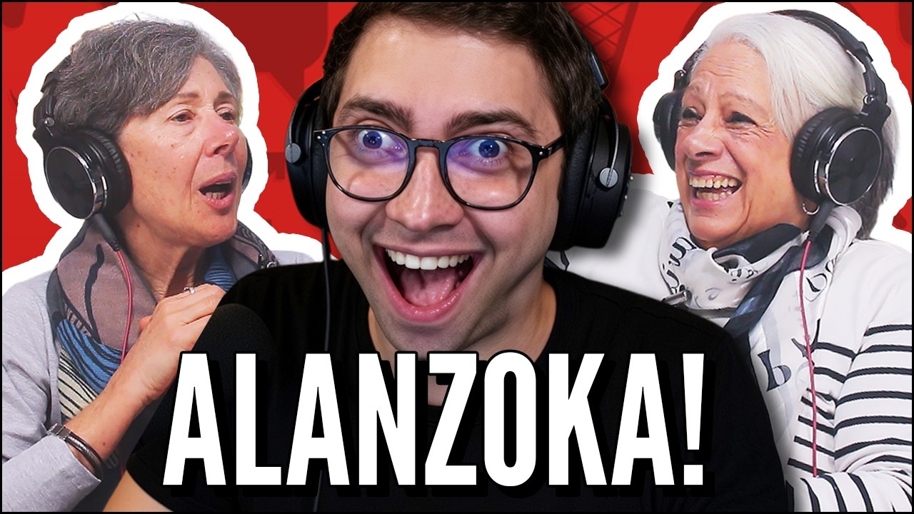 IDOSOS REAGIRAM AO ALANZOKA, SERÁ QUE GOSTARAM?