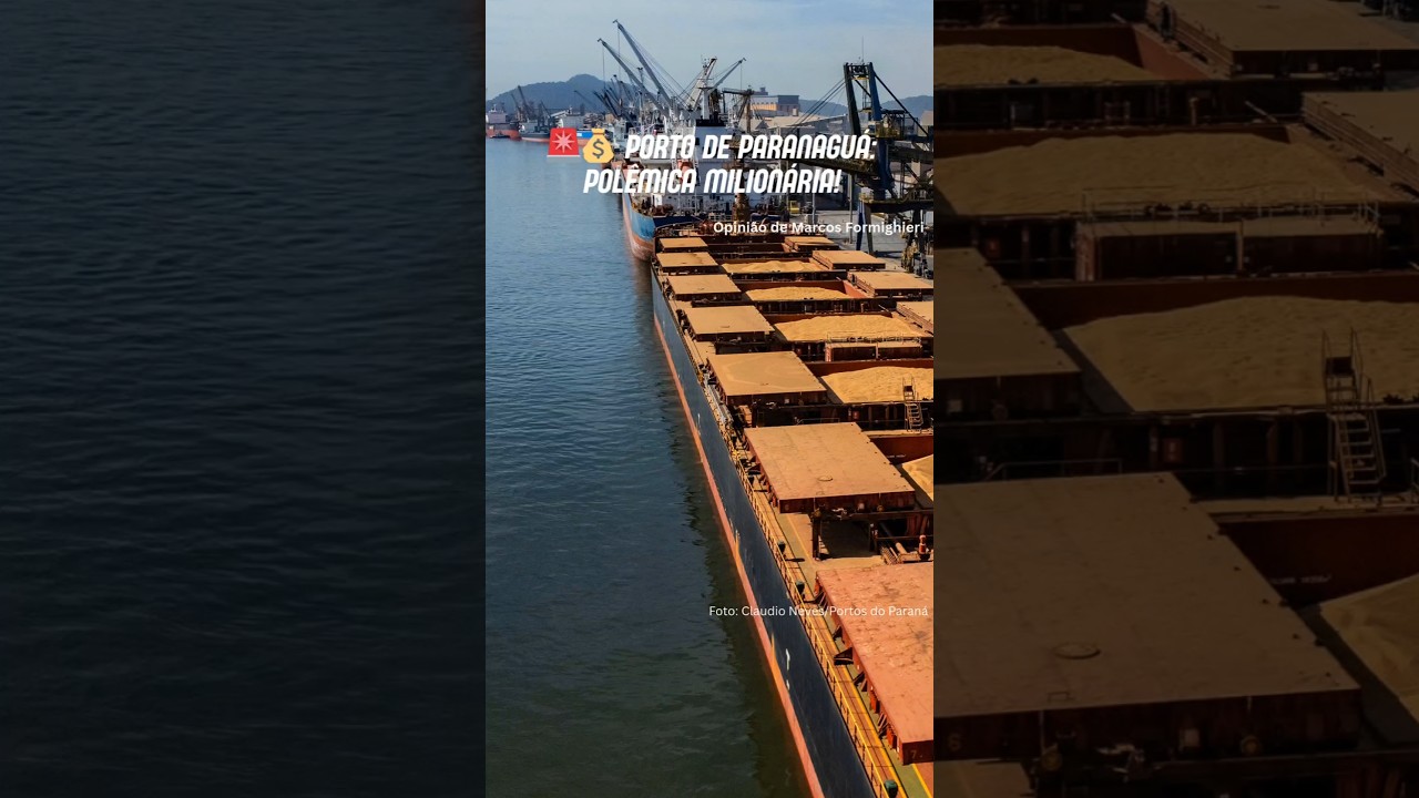 🚨⚓ Marcos Formighieri no Programa Tijolinho questiona venda no Porto de Paranaguá