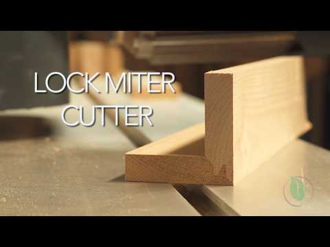 Lock Miter Cutter -  Setup & Demonstration