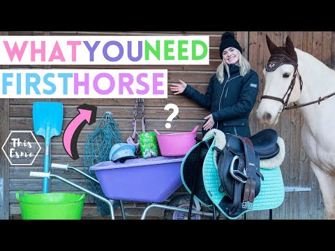What You Need For Your First Horse! AD | This Esme