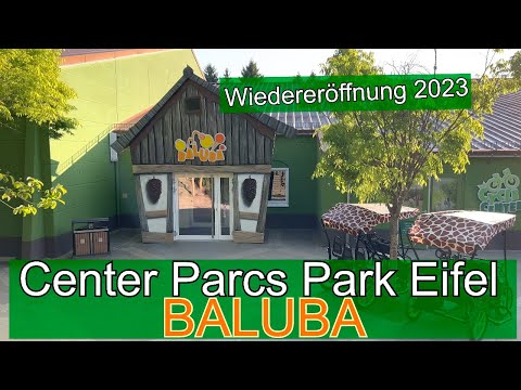 Baluba Indoorspielplatz im Center Parcs Park Eifel nach der Wiedereröffnung 2023