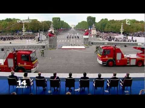Défilé du 14 juillet 2011 - SAPEURS-POMPIERS DE PARIS