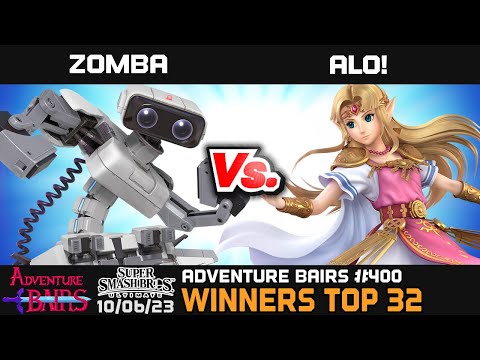 Adventure Bairs #400 - SSBU - Winners Top 32 - Zomba vs. Alo!