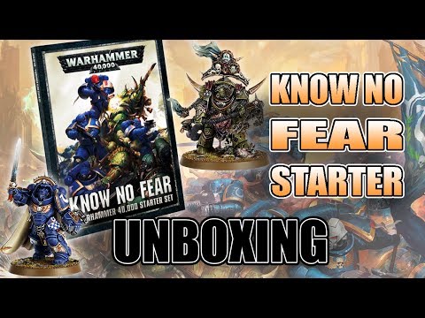 1/2 Price Starter Set for 8th 40k? Know No Fear REVIEW