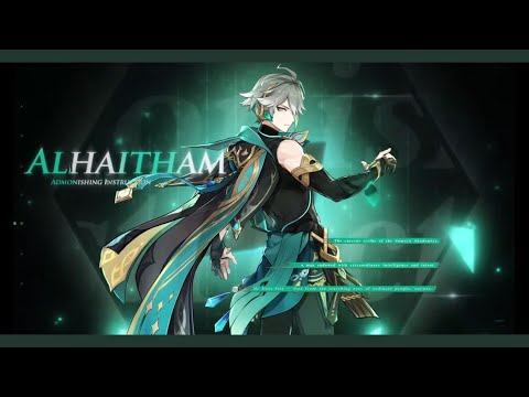 [30 min] 原神・Genshin Impact 3.4 OST・Alhaitham: Think Before You Act EXTENDED