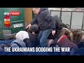 How thousands of Ukrainian men are trying to dodge the conflict | Ukraine War