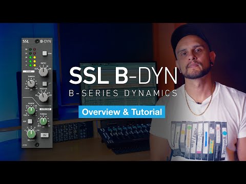 Solid State Logic B-DYN 500 Series Module - Overview and Tutorial