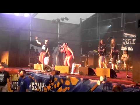 Qulturka + Gość - Woodstock 2012 - Wielki Las (Post Regiment cover).avi