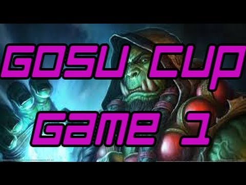 Hearthstone - Gosu Cup #8 - Finals - Game 1
