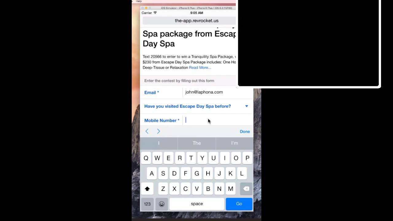 Ionic Form Focus Problem