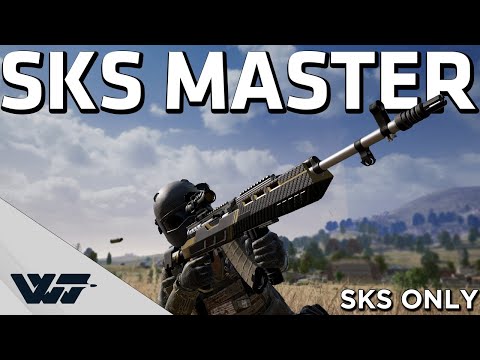 SKS MASTER - ONLY USING THE SKS AND IT WORKS - PUBG
